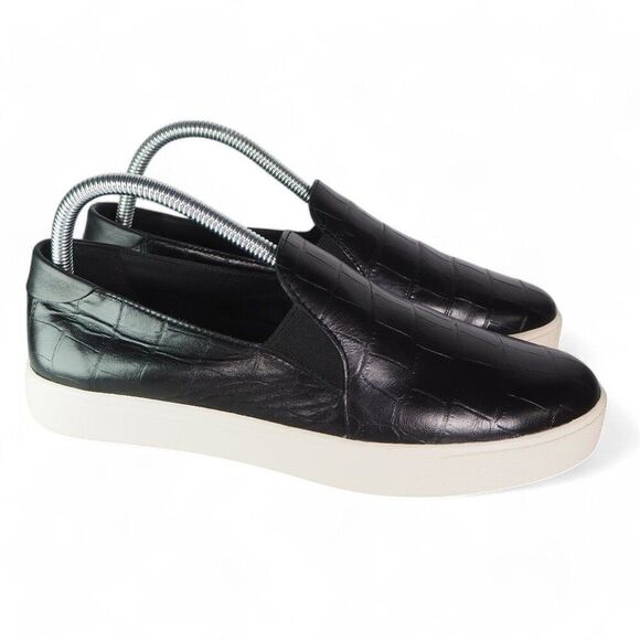 Cole Haan Grandpro Spectator 2.0 Croc Slip-on Loafers Black W21658 Women's 8.5B - Picture 4 of 11